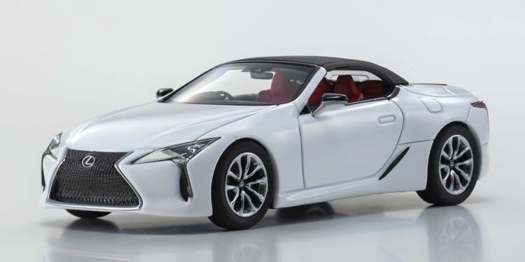 Amazon | 京商 1/43 レクサス LC500 コンバーチブル ホワイト